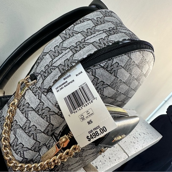 NWT Michael Kors Maisie XS 2 IN 1 Backpack Bag + Pouch - Picture 12 of 12